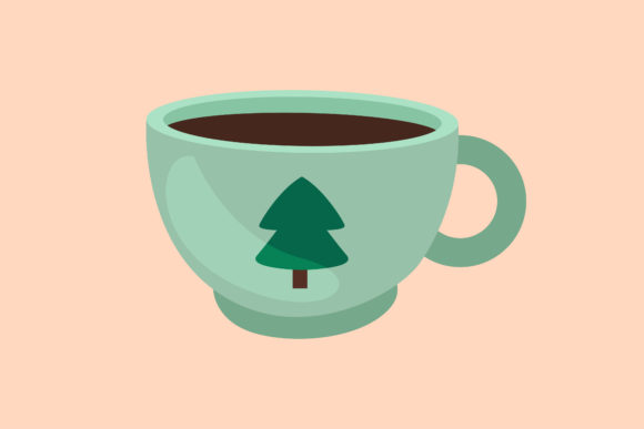 A Pretty Cup Vector Icon: Graphics and Icons for Digital Sellers