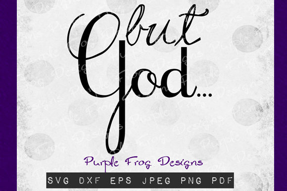 But God, Scripture Clip Art: Graphics & Illustrations for Branding