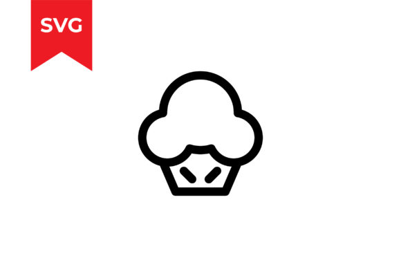 Christmas Icon Cup Cake Graphics