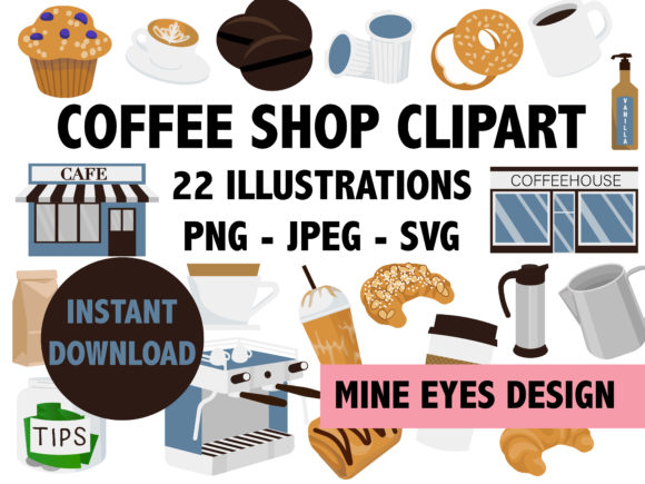 Coffee Shop Clipart Review