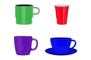 Cup Collection Graphics & Illustrations