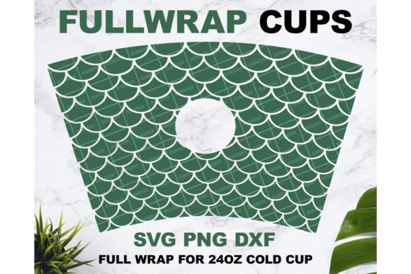 Mermaid Scales 24oz Cup