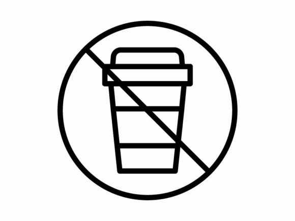 No Plastic Cup: Graphics and Icons for Modern Branding
