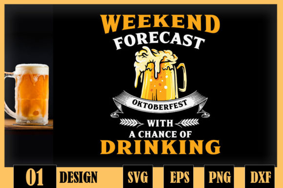 Oktoberfest Beer Weekend Forecast Graphics