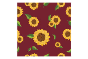 Realistic Sunflower Pattern for Crafts and Designs Amp